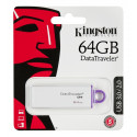 Kingston mälupulk 64GB DataTraveler G4 USB 3.2 Gen 1, lilla/valge