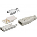 goobay USB Plug A male solder version