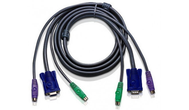 ATEN KVM cable CS-114A, CS138A, CS-84A, PS/2, 5m