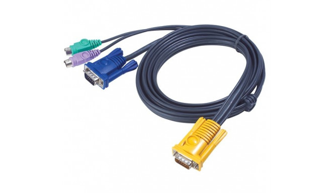 ATEN KVM cable CS-12xx, CL-10xx, CL-12xx, PS/2, 2m