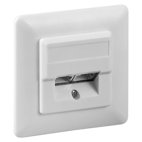 PremiumCord Outlet 2xRJ45 flush, UTP Cat5e