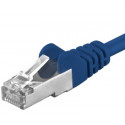 Premiumcord Patch cable CAT6a S-FTP, RJ45-RJ45, AWG 26/7 3m color blue