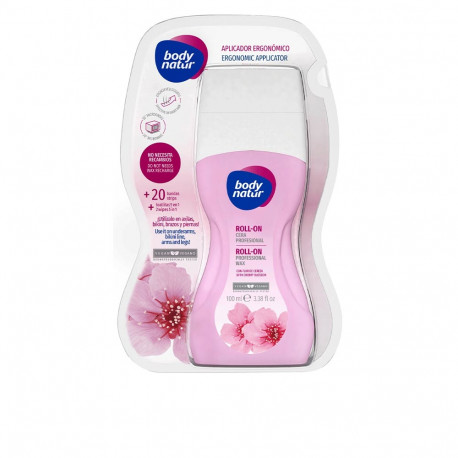 BODY NATUR ROLL-ON cera profesional cuerpo flor de cerezo 100 ml