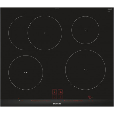 Siemens built-in induction hob EH675LFC1E, black