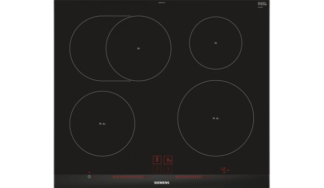 Siemens built-in induction hob EH675LFC1E, black