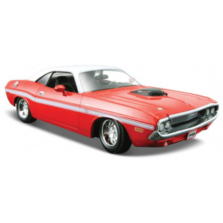 Maisto mudelauto Dodge Challenger Coupe 1970, punane