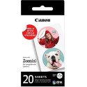 Canon photo paper Zink Circle 20 sheets (ZP-2030-2C-20)