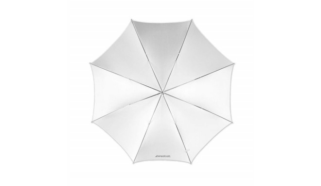 Westcott vihmavari 43"/109cm, white satin