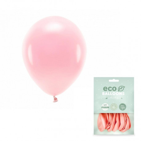 PartyDeco õhupall, 10 tk, 30 cm, pastellroosa / Öko