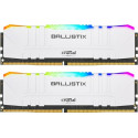 Crucial DDR4 - 32 GB -3200 - CL - 16 - Dual Kit, RAM (white, BL2K16G32C16U4WL, Ballistix RGB)