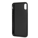 Guess iPhone XS Max GUHCI65SGTLBK black hard case Glitter Triangle