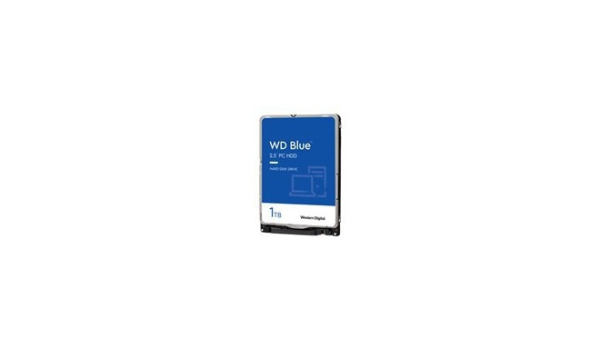 Western Digital kõvaketas Blue Mobile 1TB 5400rpm SATA 6Gb/s 128MB 2,5"