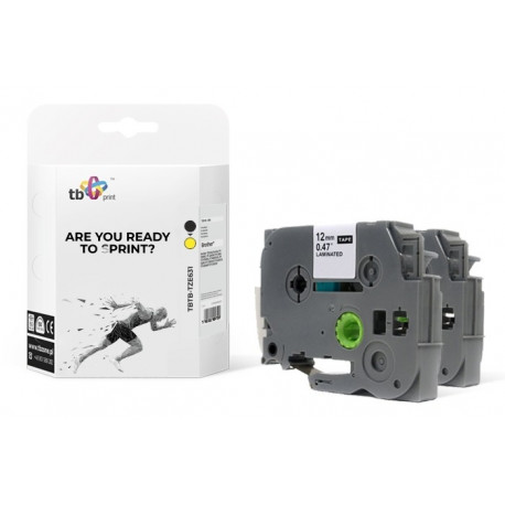 TB Print etiketilint TBTB-TZE631 12x8 2tk