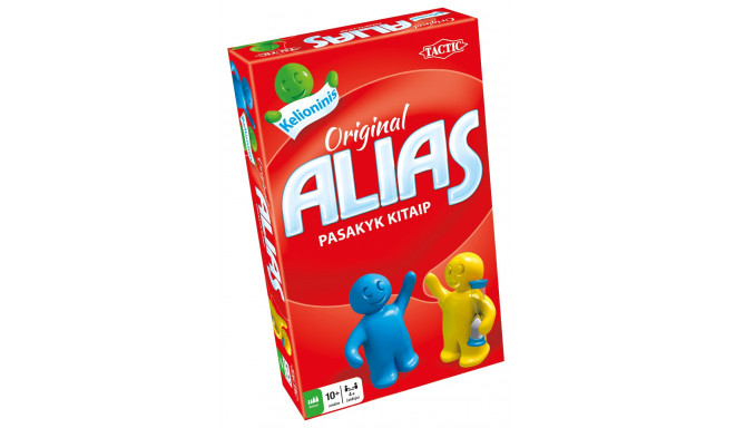 TACTIC Board game Alias Travel (In Lithuanian lang.)