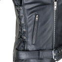 Leather Motorcycle Jacket W-TEC Black Heart Perfectis