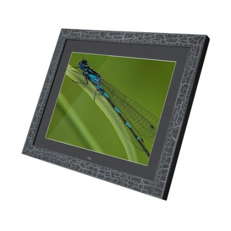 Braun DigiFrame 15 Vintage digital photo frame Black 38.1 cm (15")