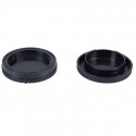 Caruba rear lens cap & body cap Sony NEX E Mount