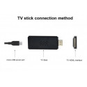 RoGer Retro Game Stick with 628 games / WRL 2 game controllers / Black
