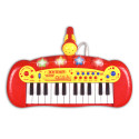 BONTEMPI Electronic Keyboard with microphone, 24 key, 12 2931