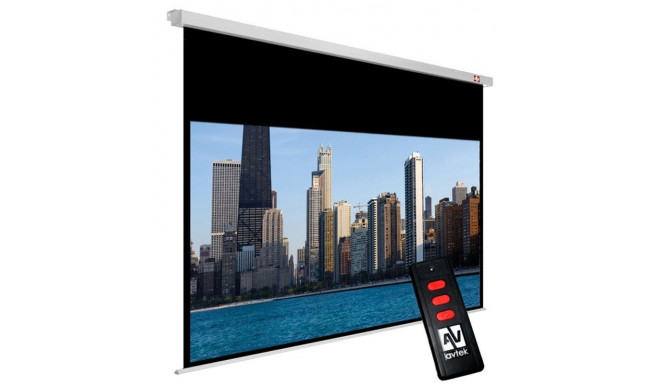 Avtek Cinema Electric 300P projection screen 16:9 131"