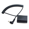 Caruba Sony NP FZ100 full decoding Dummy battery (spring cable)