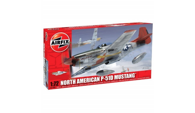 Airfix model North American P- 51D Mustang