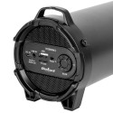 Rebel Bluetooth Wireless Speaker with Micro SD / Radio / USB / Black