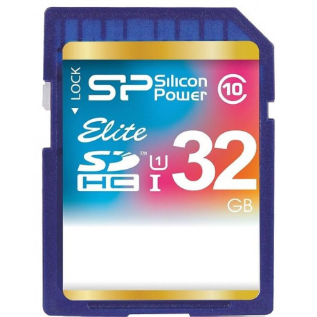 Silicon Power mälukaart SDHC 32GB Elite U1 (avatud pakend)