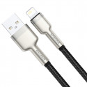 Baseus cable Cafule Metal USB - Lightning 2,4A 0,25 m black
