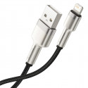 Baseus cable Cafule Metal USB - Lightning 2,4A 0,25 m black