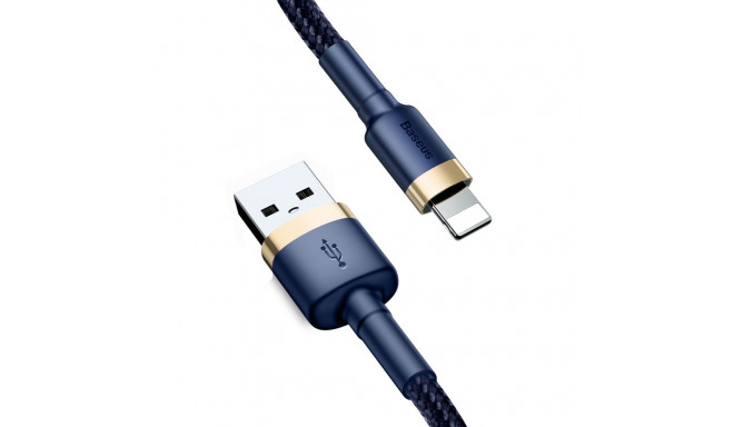 Baseus cable Cafule USB - Lightning 2,0 m 1,5A gold-blue