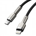 Baseus cable Cafule Metal USB-C - Lightning 20W 0,25 m black