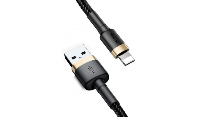 Baseus cable Cafule USB - Lightning 3,0 m 1,5A gold-black