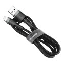 Baseus cable Cafule USB - Lightning 2,0 m 1,5A gray-black