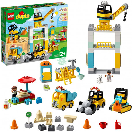 LEGO DUPLO Large construction site with Light u. T - 10933
