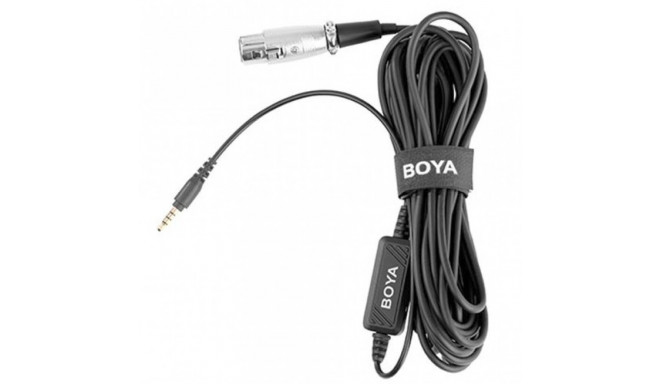 Boya BY-BCA6 savienotājkabelis XLR uz 3,5mm