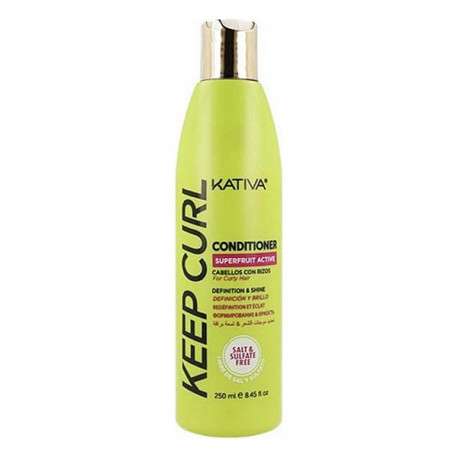 Kondicionieris Sprogainiem Matiem Kativa Keep Curl (250 ml)