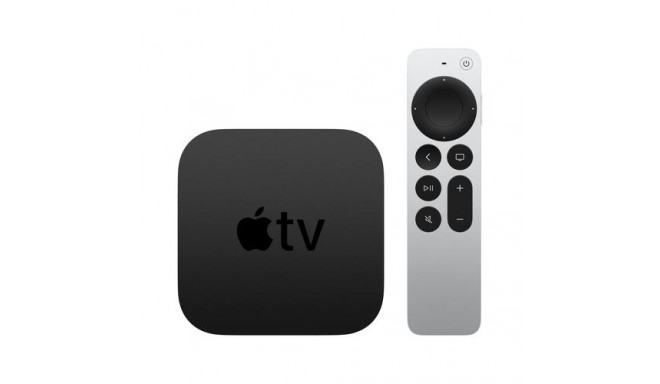 Apple TV 4K Black, Silver 4K Ultra HD 32 GB Wi-Fi Ethernet LAN