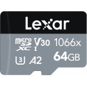 Lexar mälukaart microSDXC 64GB Professional 1066x UHS-I U3