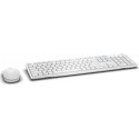 DE Layout - Dell KM636 Wireless Keyboard & Mouse white - 580-ADGL