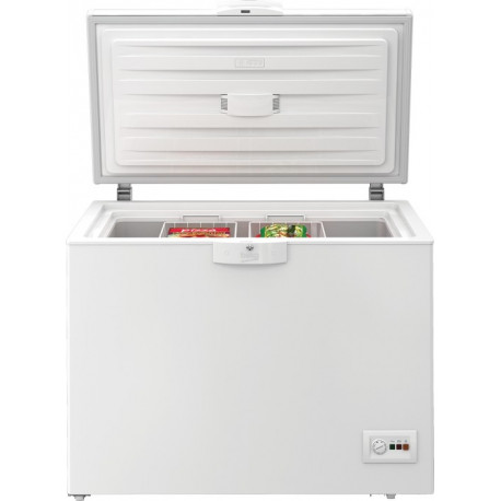 Beko freezer HSA 24540 N E white