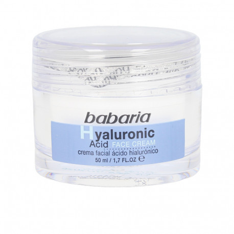 BABARIA HYALURONIC ACID crema facial ultrahidratante 50 ml