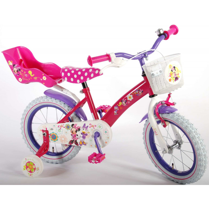 Girls bicycle Disney Minnie BowTique 14 inch Volare Children s bikes Photopoint