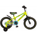 Bicycle for boys Electric green 14 inch Volare