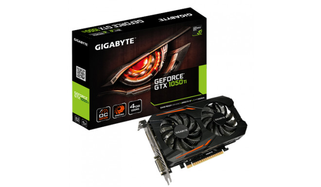 Gigabyte NVIDIA, 4 GB, GeForce GTX 1050 Ti, G