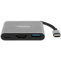 Natec USB hub Fowler Mini USB-C