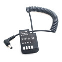 Caruba Panasonic DMW DCC12 full decoding Dummy battery (spring cable)