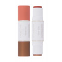 Clarins Glow 2 Go Blush & Highlighter Duo (9ml) (02 Golden Peach)