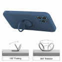 Mocco Pastel Ring Silicone Back Case for Xiaomi Mi 10T 5G Blue
