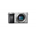 Sony α 6100 + 16-50mm SLR Camera Kit 24.2 MP CMOS 6000 x 40000 pixels Silver